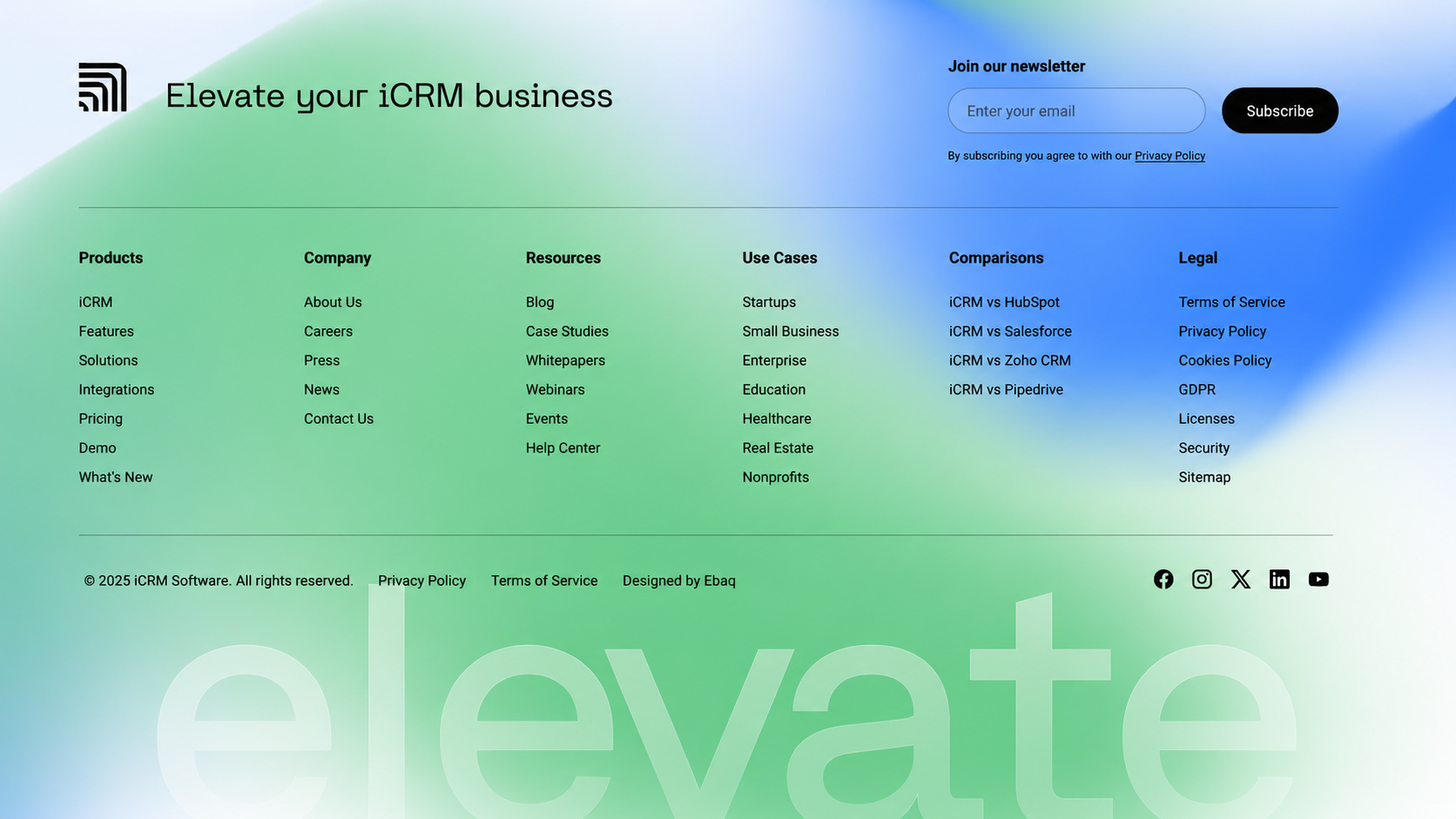 Dynamic Footer Block