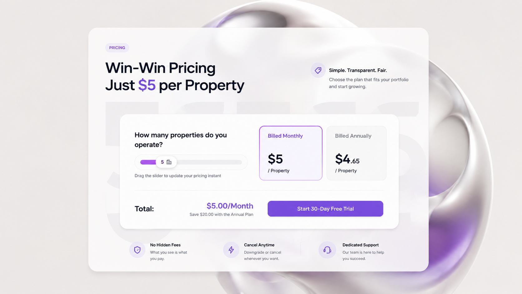 Captivating Pricing Module