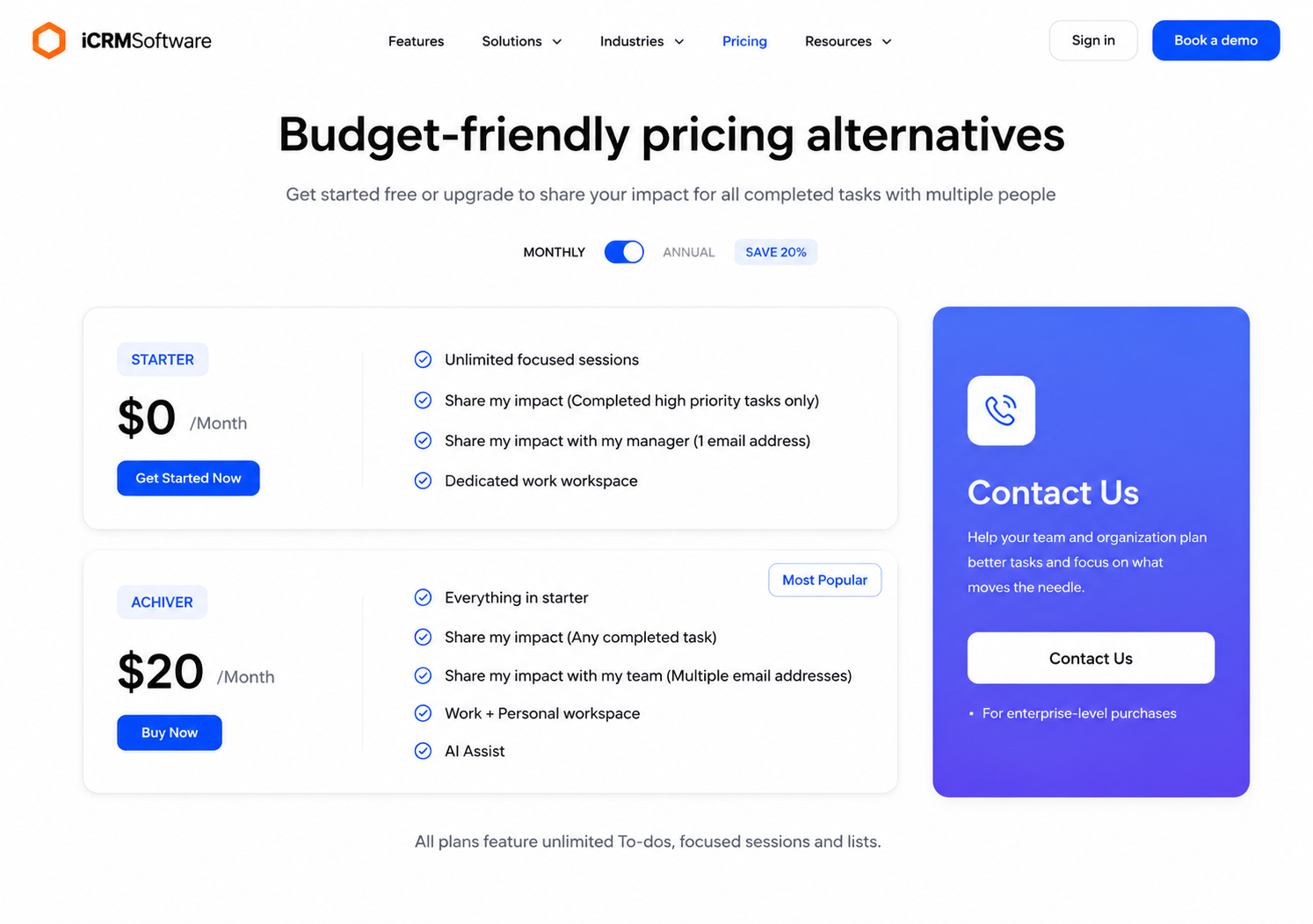 Classic Pricing Module