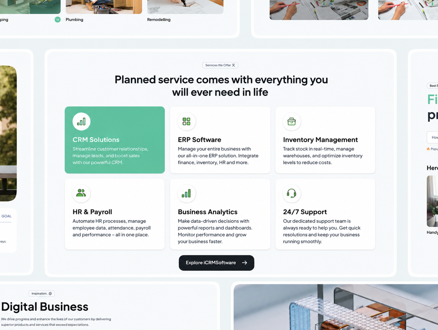 Refined Services Grid Component