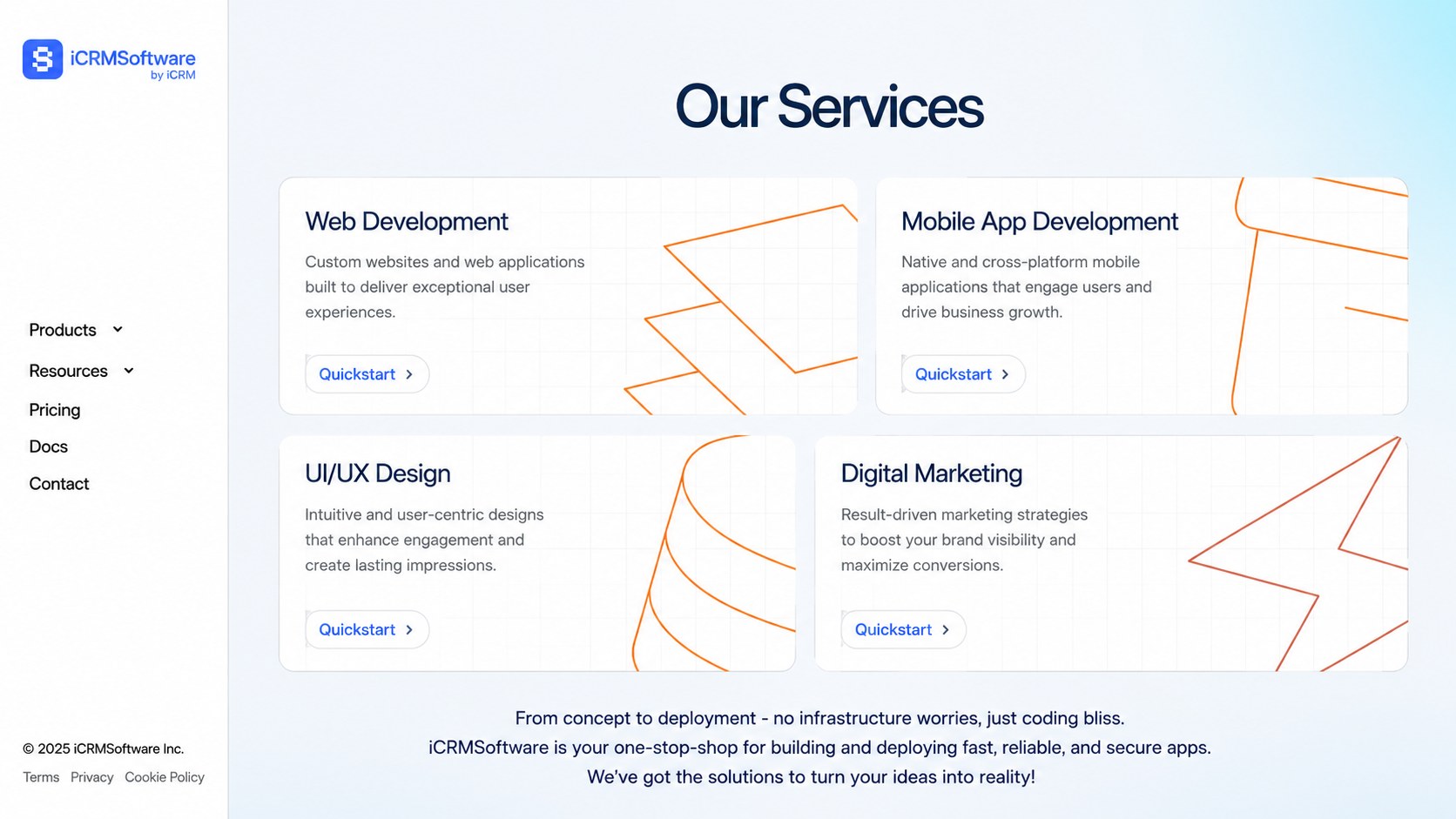 Polished Services Grid Space