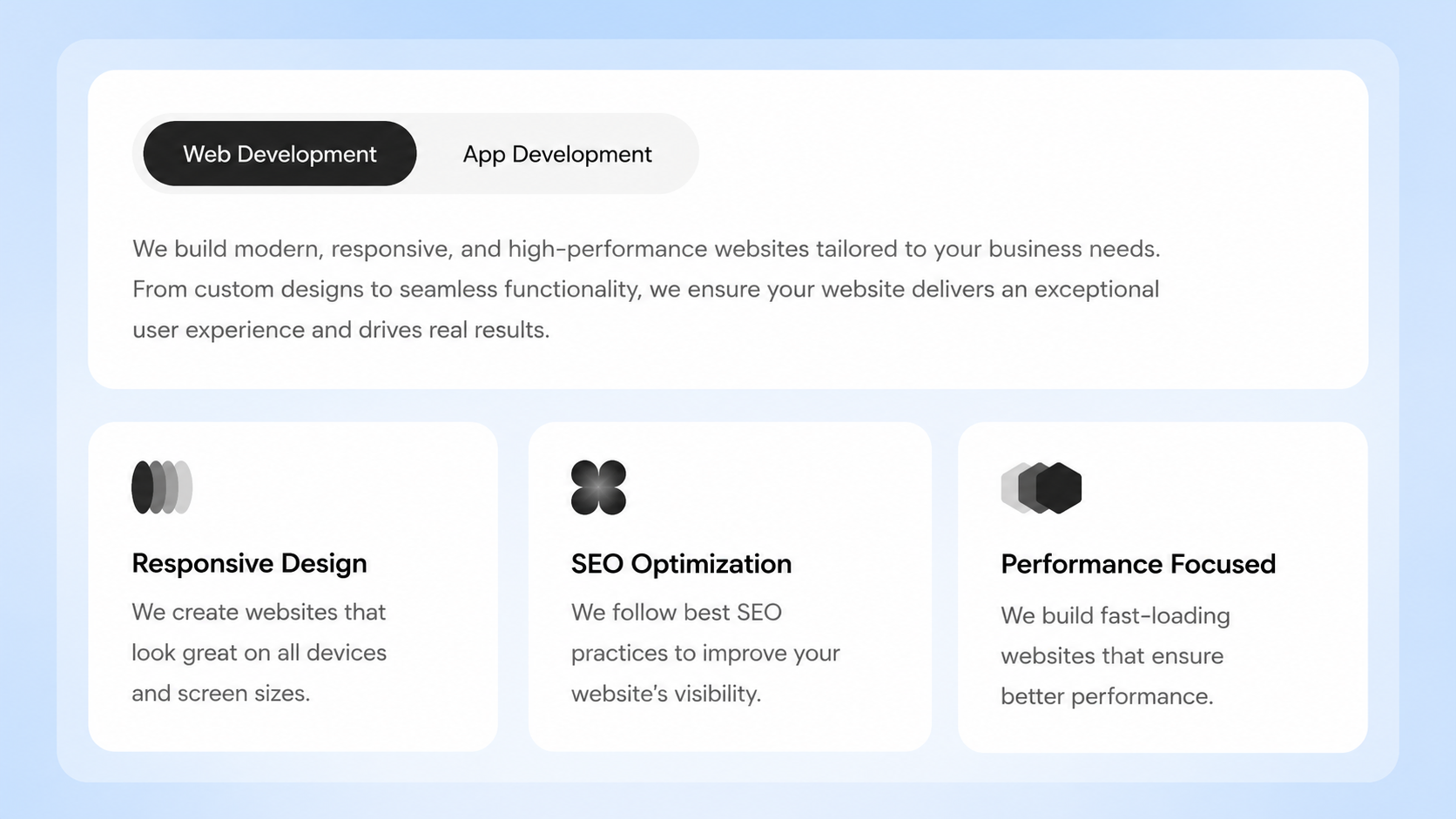 Dark Services Grid Structure