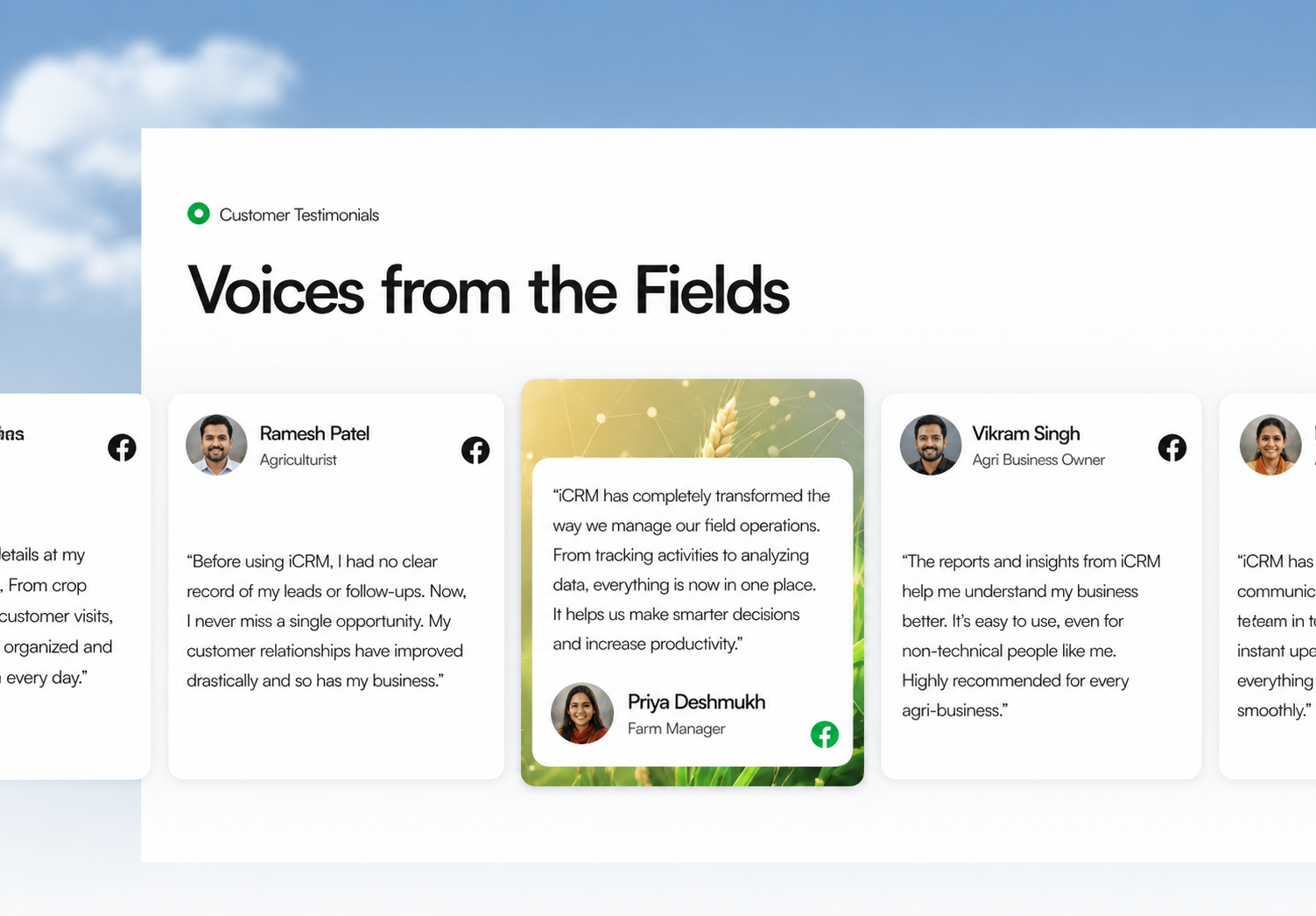 Playful Testimonials Structure